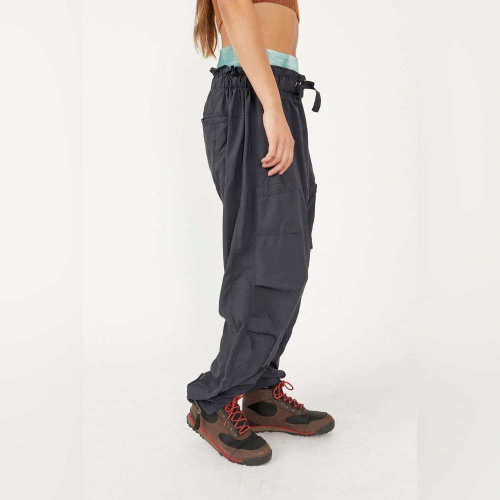 FREE PEOPLE MOVEMENT SPRING TREKKER PANT BLACK SIZE LARGE